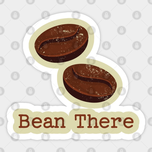 coffee bean joke Sticker by Shirts That Bangs